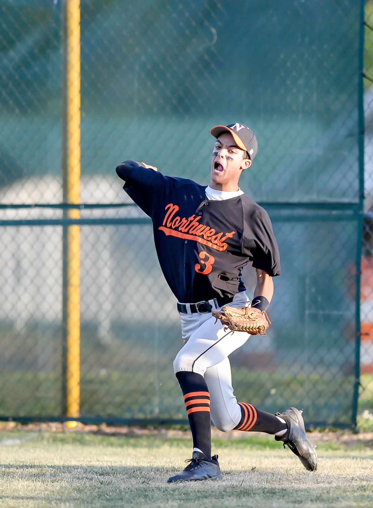 Friday night baseball action